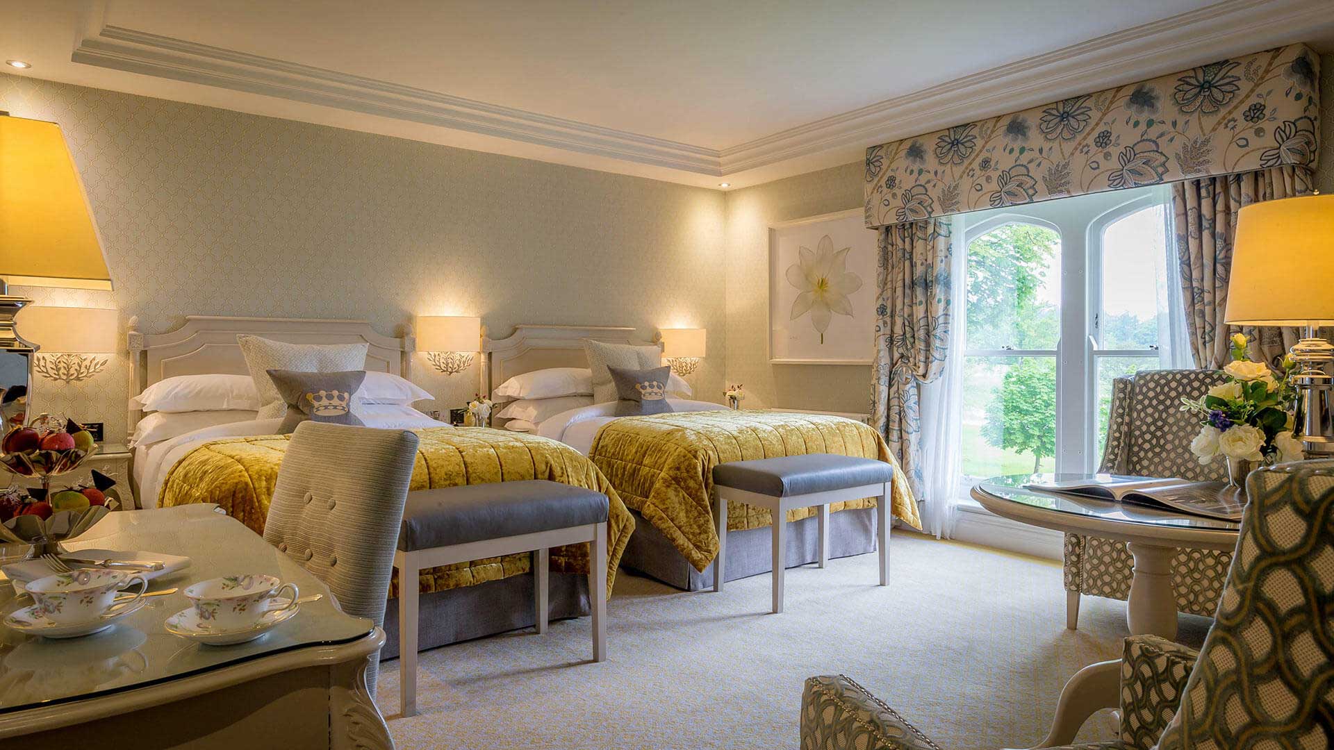 Deluxe Rooms 5 Star Luxury Accommodation Dromoland Castle