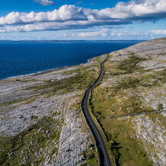 Black Head is in the Burren and is the most northern tip of County Clare. It commands a magnificent view of the Galway Bay.