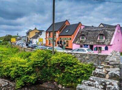 Situated on the Wild Atlantic Way, Doolin in County Clare boasts some of the most breathtaking scenery in Ireland. It the home of traditional Irish music and is also a ferry gateway to the Aran Islands.