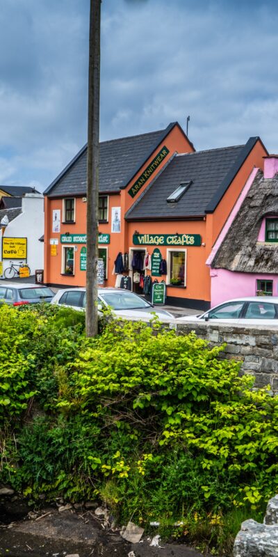 Situated on the Wild Atlantic Way, Doolin in County Clare boasts some of the most breathtaking scenery in Ireland. It the home of traditional Irish music and is also a ferry gateway to the Aran Islands.