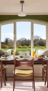 Dromoland Lodge Breakfast Table