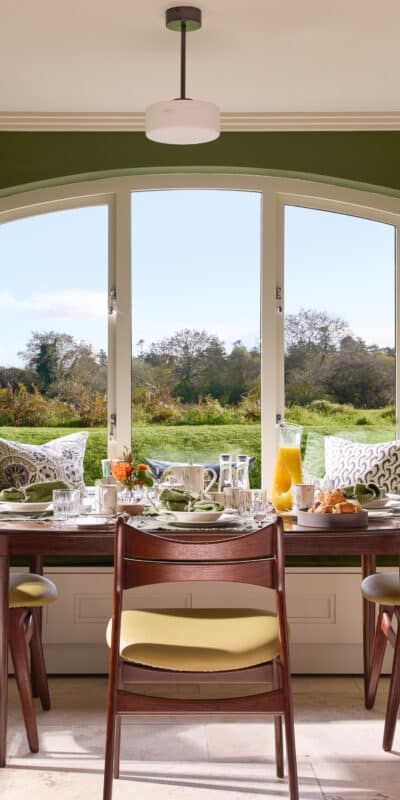 Dromoland Lodge Breakfast Table