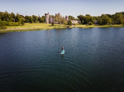 Stand Up Paddle Boarding at the Castle