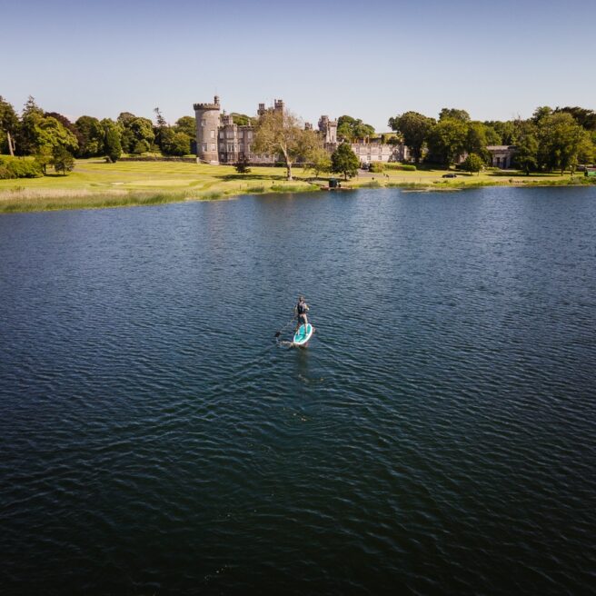 Stand Up Paddle Boarding at the Castle