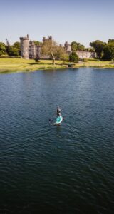 Stand Up Paddle Boarding at the Castle